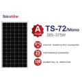 tekshine high conversion effciency mono 72cells 365w-375w PHOTOVOLTAIC SOLAR PANEL